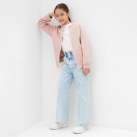 Джемпер для девочки MINAKU, цвет пудровый, рост 146 см