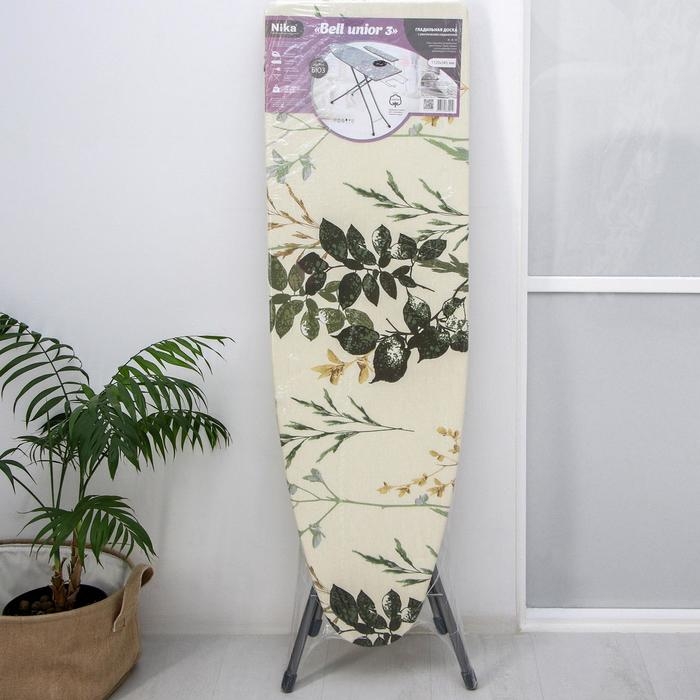 Доска гладильная Nika &laquo;Белль-Юниор 3&raquo;, 111&times;34 см, два положения высоты 70, 80 см, микс