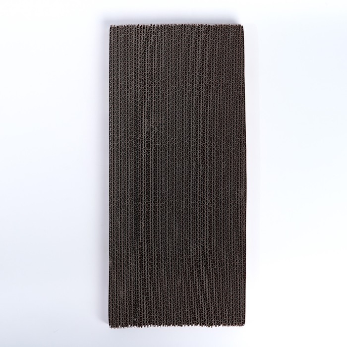 Когтеточка из картона с кошачьей мятой &laquo;Нежность&raquo;, 45 см х 20 см х 3 см