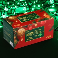 Гирлянда &laquo;Нить&raquo; 20 м, IP44, тёмная нить, 200 LED, свечение зелёное, 8 режимов, 220 В