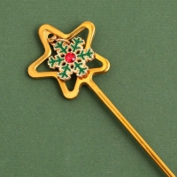 Новый год. Ложки столовая с подвесами &laquo;Счастья в Новом году&raquo;, 3 х 15,5 см