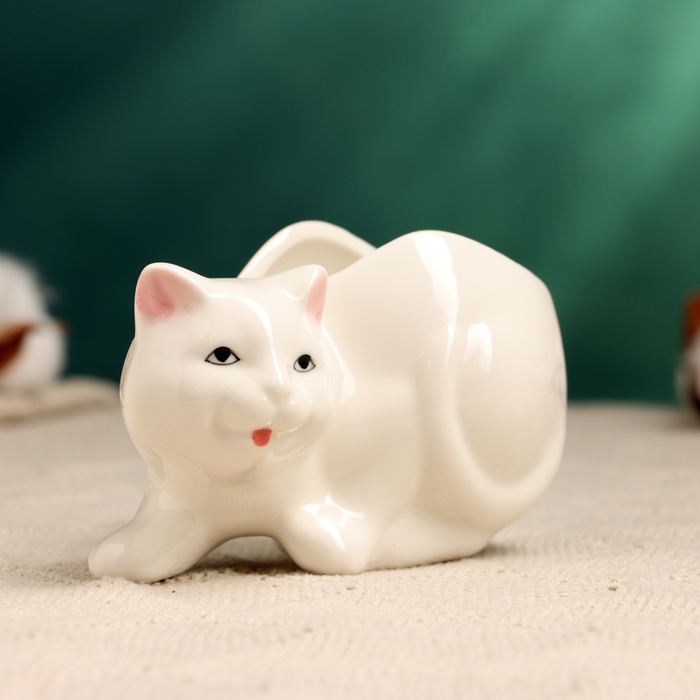 Горшок Горшок "Кошка" 11х6х6,5см