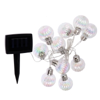 Гирлянда садовая Эра на солнечной батарее «Радужные лампочки» Гирлянда садовая Эра на солнечной батарее «Радужные лампочки»