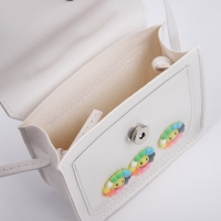 Сумка детская для девочки на магните, цвет белый Сумка детская для девочки на магните, цвет белый