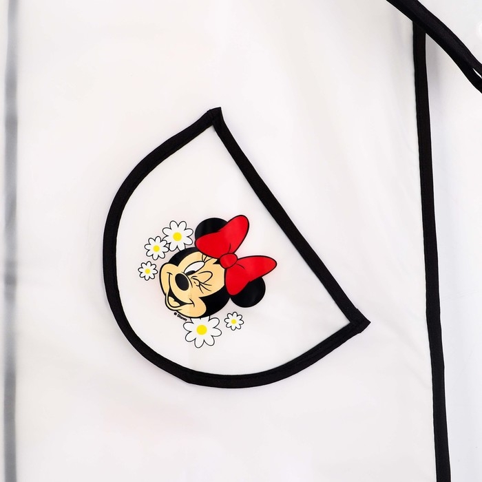 Дождевик детский, размер L, 110-120 см , Минни Маус
