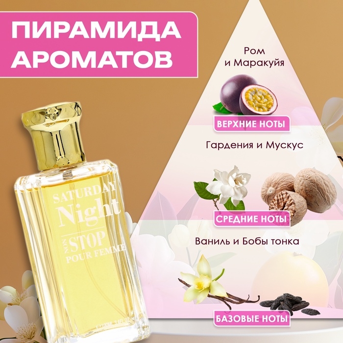 Туалетная вода женская Saturday Night Non Stop, 100 мл