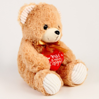 Мягкая игрушка &laquo;Ты в моём сердце&raquo;, медведь, цвета МИКС