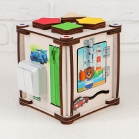 Бизикуб &laquo;Транспорт&raquo; со светом