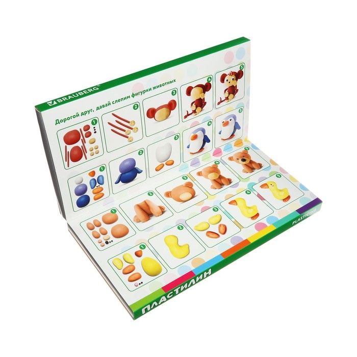Пластилин 44цв 660г BRAUBERG KIDS, со стеком.ВЫСШЕЕ КАЧЕСТВО Пластилин 44цв 660г BRAUBERG KIDS, со стеком.ВЫСШЕЕ КАЧЕСТВО