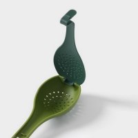 Ложка для варки трав и специй Доляна «Симплекс», 27,3×6,5×3 см, цвет зелёный Ложка для варки трав и специй Доляна «Симплекс», 27,3×6,5×3 см, цвет зелёный