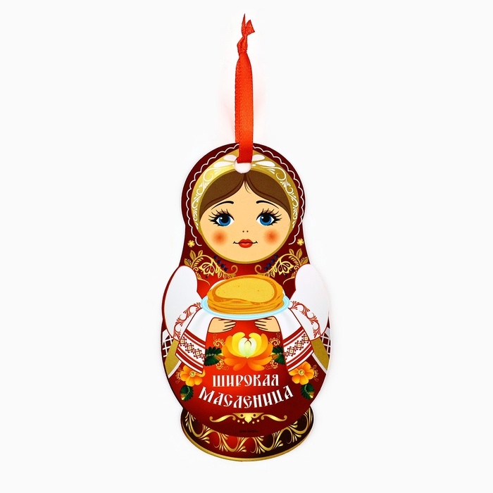 Подвеска картонная «С Масленицей» со скретч-слоем, 8,2 х 15,3 см Подвеска картонная «С Масленицей» со скретч-слоем, 8,2 х 15,3 см