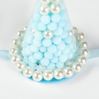 Колпак &laquo;Нежность&raquo;, цвет голубой