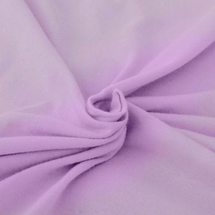 Простыня на резинке &laquo;Купу-купу&raquo;, 140х200х20 см, сиреневый, трикотаж