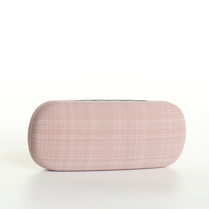 Футляр для очков на хлопушке, длина 16 см, цвет розовый Футляр для очков на хлопушке, длина 16 см, цвет розовый