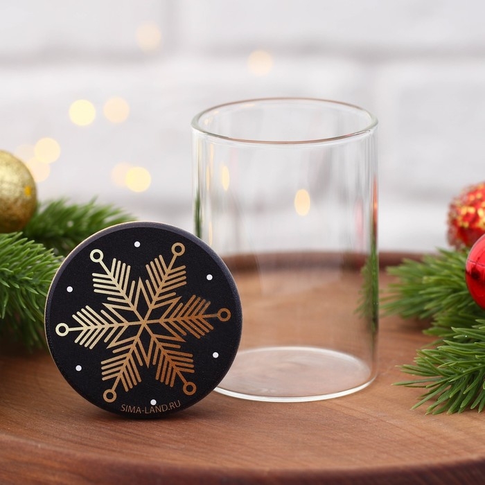 Новый год. Банка для хранения &laquo;Время чудес&raquo;, 100 мл