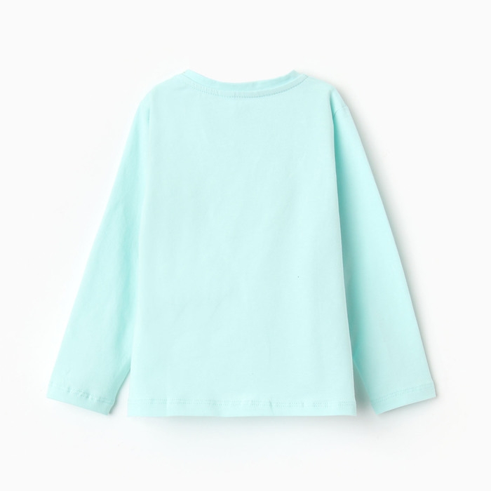 Лонгслив детский, цвет мята, рост 80 см Лонгслив детский, цвет мята, рост 80 см