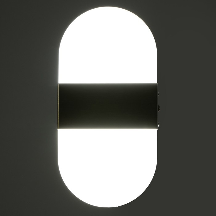 Бра Лайн LED 12Вт 6000К серебро 11х21 см Бра Лайн LED 12Вт 6000К серебро 11х21 см