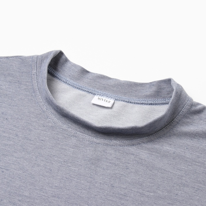 Футболка мужская  MINAKU REGULAR: цвет голубой, размер 52