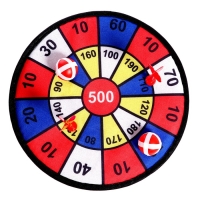 Дартс липучка &laquo;Чемпион&raquo;, на липучках, МИКС