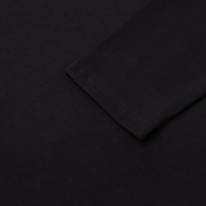 Джемпер (лонгслив) мужской MINAKU: Basic line MAN цвет черный ,размер 44