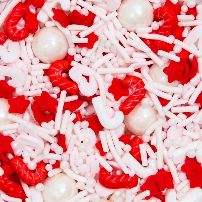 Новый год. Посыпка кондитерская Новый год. Посыпка кондитерская "Романтичное Рождество", 50 г