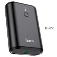 Внешний аккумулятор Hoco Q3, 10000 мАч, 1 USB, 1 Type-C, 3 А,быстрая зарядка, дисплей,чёрный Внешний аккумулятор Hoco Q3, 10000 мАч, 1 USB, 1 Type-C, 3 А,быстрая зарядка, дисплей,чёрный