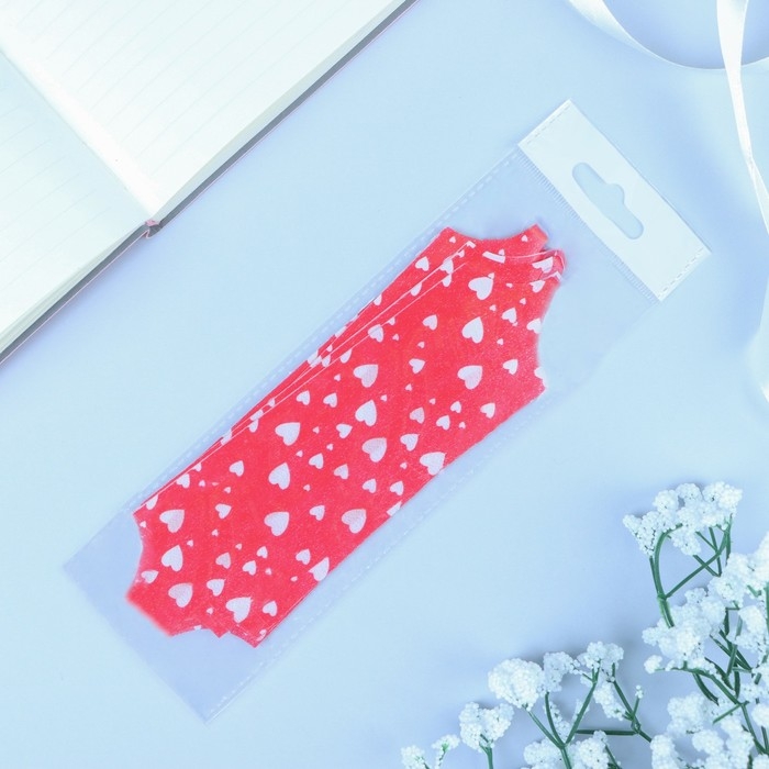 Бант-шар №5 Бант-шар №5 "Сердца", цвет красный, микс