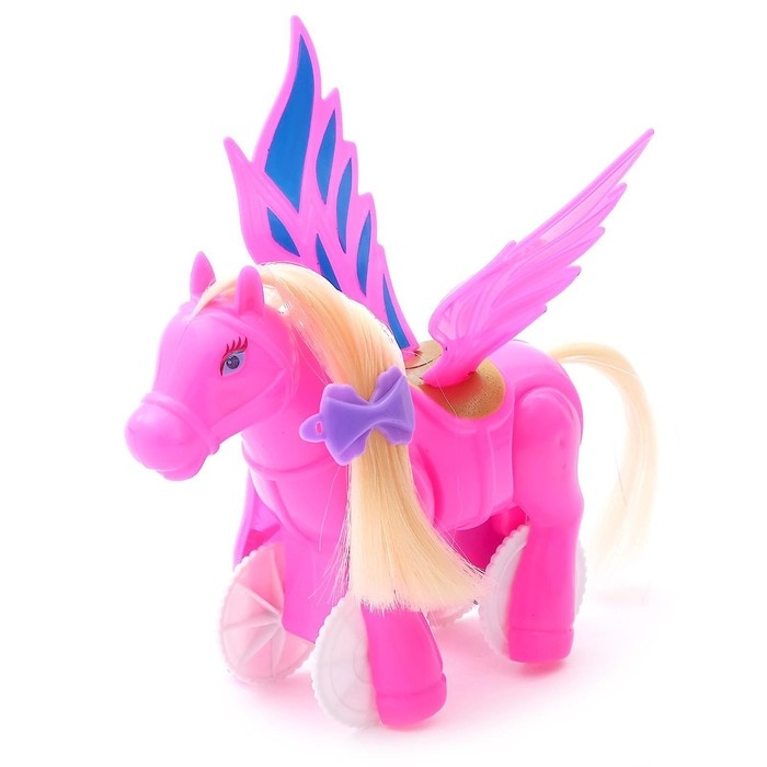 Игрушка заводная &laquo;Лошадка- Пегас&raquo;, МИКС