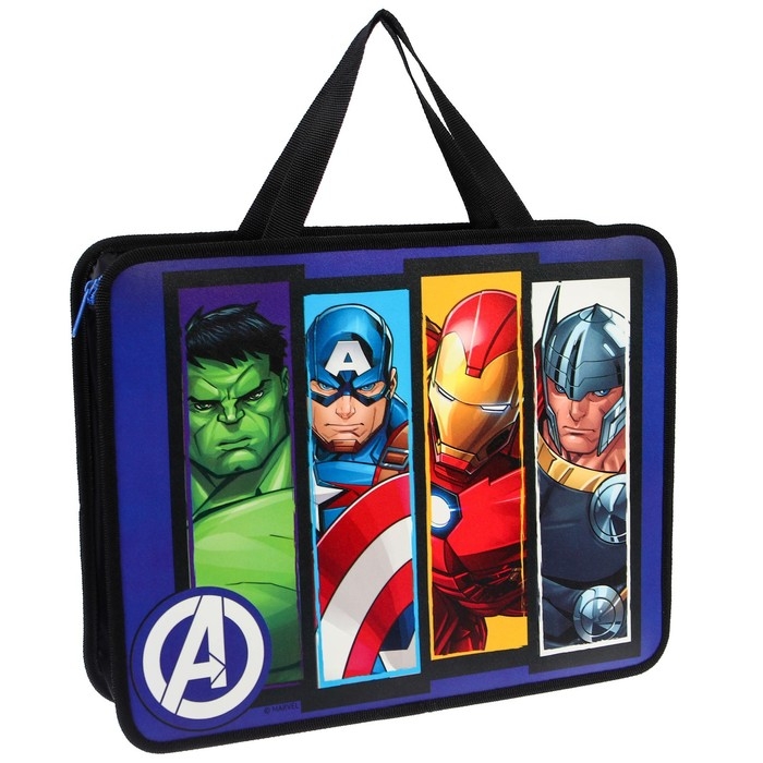 Набор первоклассника в папке, Мстители, 30 предметов Набор первоклассника в папке, Мстители, 30 предметов