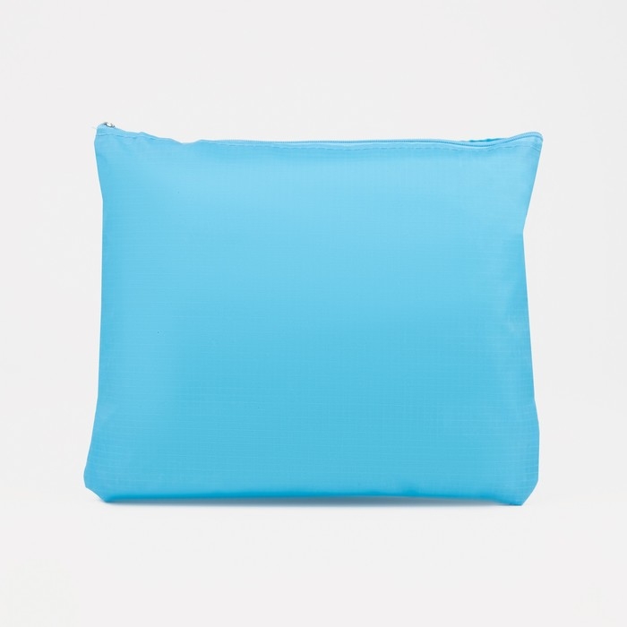 Набор косметичек 6 в 1 на молниях, цвет голубой