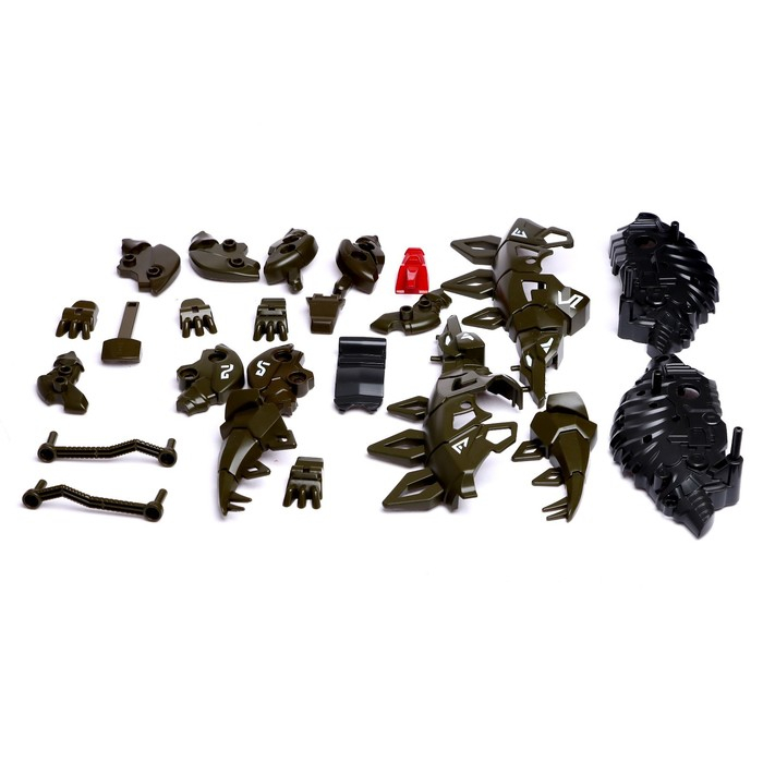 Электронный конструктор &laquo;Динаботы: Стегозавр&raquo;, световые и звуковые эффекты, 48 деталей