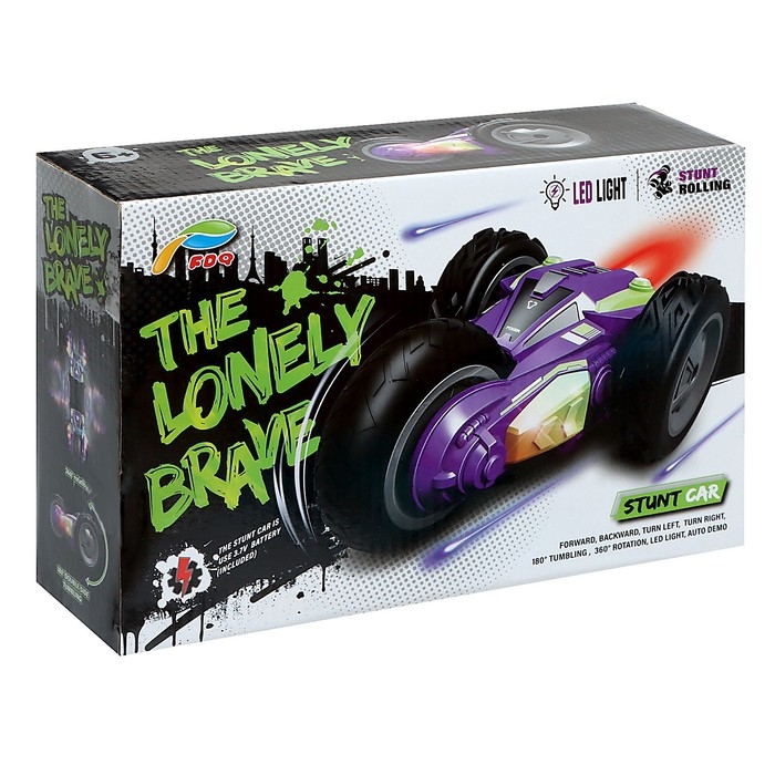 Перевёртыш радиоуправляемый &laquo;Трюкач&raquo;, свет, цвет фиолетовый