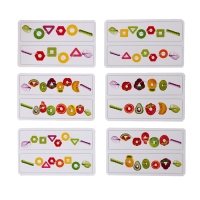 Развивающий набор &laquo;Фруктовая шнуровка&raquo;