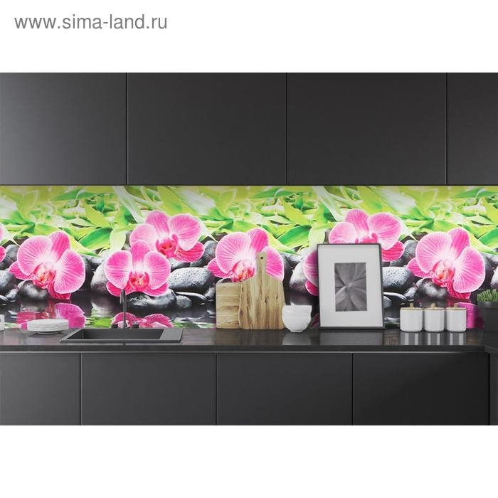 Кухонный фартук ПВХ "Орхидея" 3000x600мм