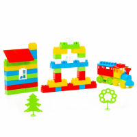 Конструктор &laquo;Строитель средний&raquo;, 95 деталей