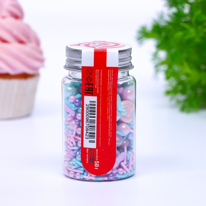 Кондитерская посыпка Кондитерская посыпка "Микс №4", 50 г