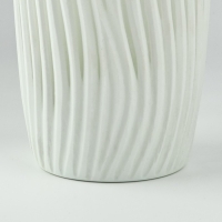 Ваза для цветов «Парадайз» из белого стекла 30×13×13 см Ваза для цветов «Парадайз» из белого стекла 30×13×13 см