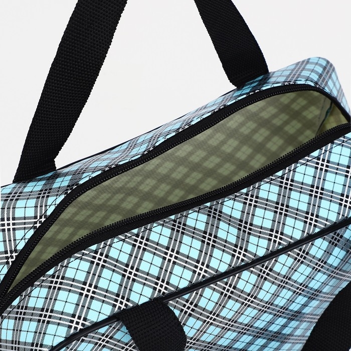 Косметичка на молнии, цвет голубой Косметичка на молнии, цвет голубой