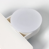 Держатель для зубных щёток на вакуумной присоске Доляна &laquo;Белая коллекция&raquo;