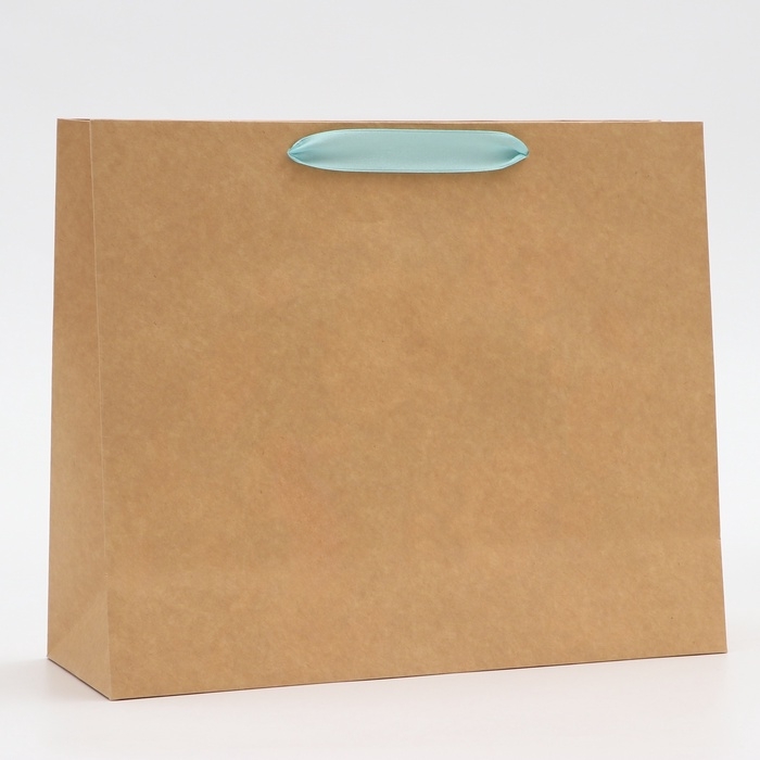 Пакет с PVC окном , "Цветы", 31 х 11 х 26 см