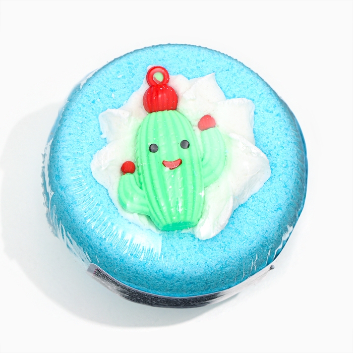 Бомбочка для ванн Happyki с пеной и игрушкой МИКС, 160 г