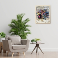 Картина по номерам &laquo;Уличное искусство граффити&raquo;, 40 &times; 50 см, 25 цветов