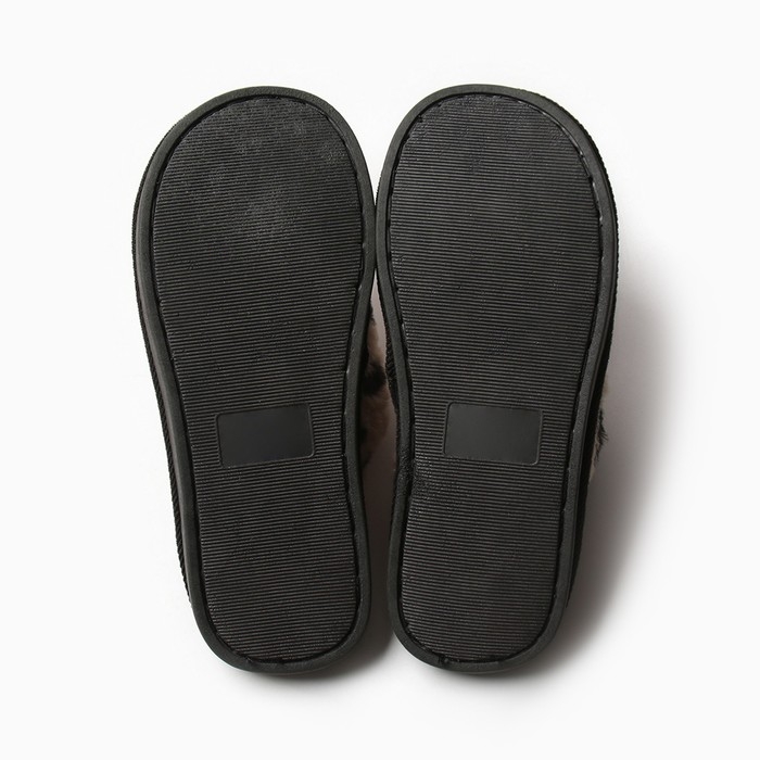 Тапочки женские размер 38-39, цвет бежевый