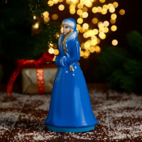 Снегурочка пластик 22х9,5 см, синий Снегурочка пластик 22х9,5 см, синий