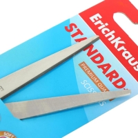 Ножницы ErichKrause Standard +, 19 см, лезвия из нержавеющей стали, антискользящие резиновые вставки, ударопрочный пластик, МИКС Ножницы ErichKrause Standard +, 19 см, лезвия из нержавеющей стали, антискользящие резиновые вставки, ударопрочный пластик, МИКС