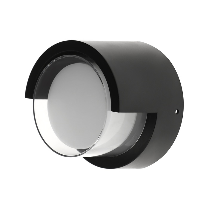 Светильник фасадный &laquo;Сити&raquo;, FSD-050, 5 Вт, 3000К, круг IP65, 220 В, пластик, черный