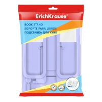 Подставка для книг ErichKrause Base, Pastel, пластик, фиолетовая Подставка для книг ErichKrause Base, Pastel, пластик, фиолетовая