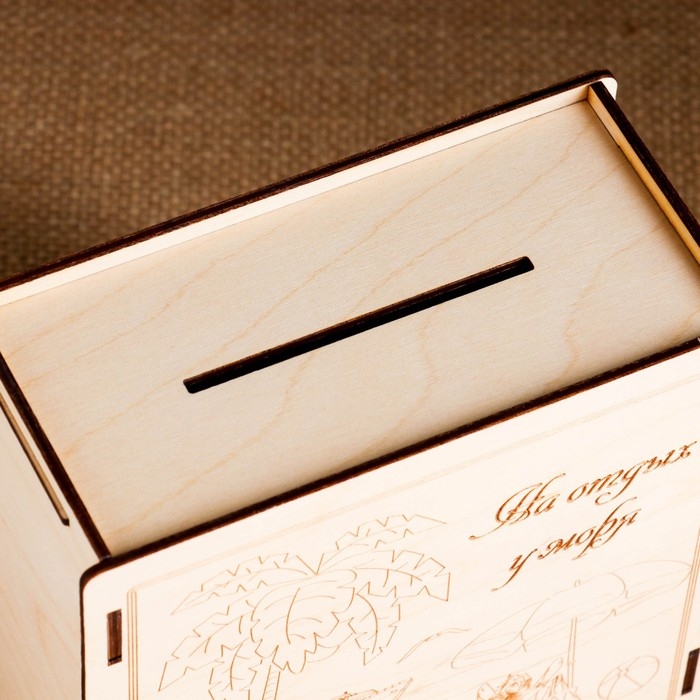 Копилка Копилка "Тит-Ток+На отдых у моря", фанера