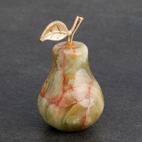 Сувенир &laquo;Груша&raquo;, 3,8х5 см, оникс