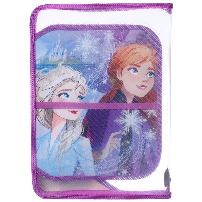 Папка пластиковая А4, на молнии, Холодное сердце Папка пластиковая А4, на молнии, Холодное сердце